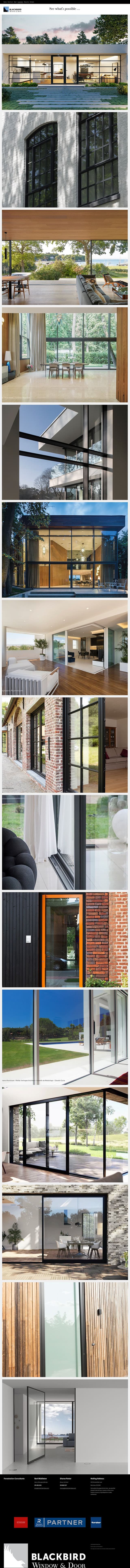 Blackbird Window & Door Inspiration