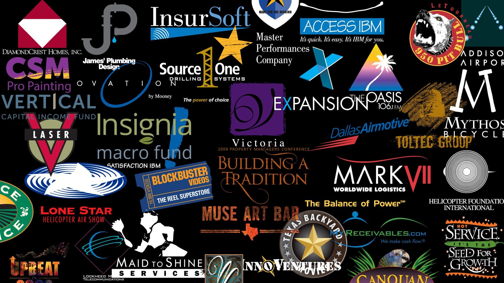 Various logo designs